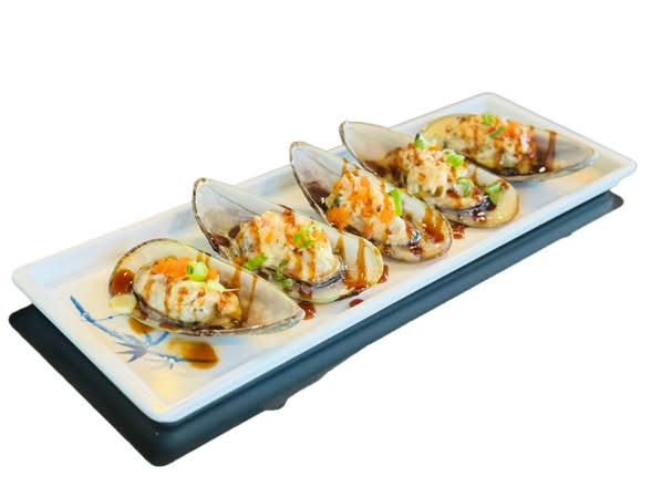 Baked Mussels 5Pcs (Garlic Butter)