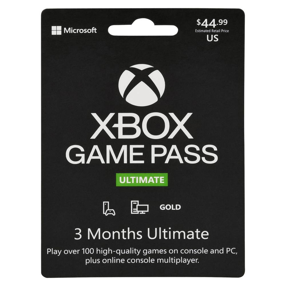 How to buy xbox game pass ultimate with gift card hotsell