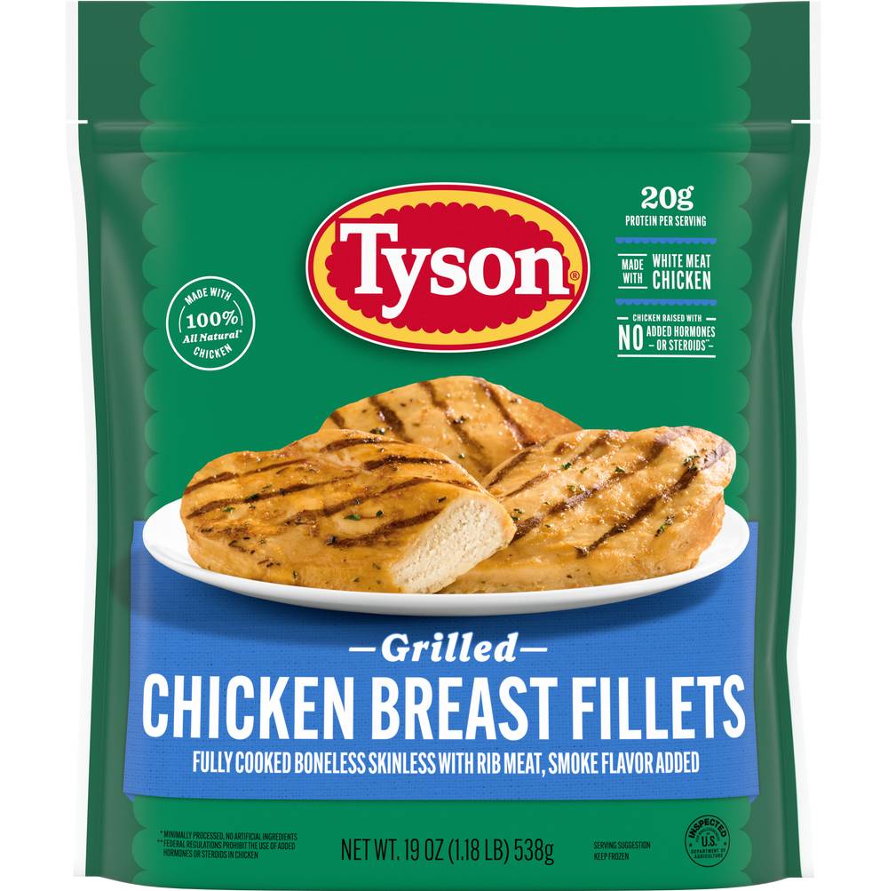 Tyson Grilled Chicken Breast Fillets (19 oz)