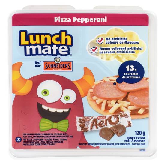Schneiders Lunchmate Pepperoni Pizza Kit (120 g)