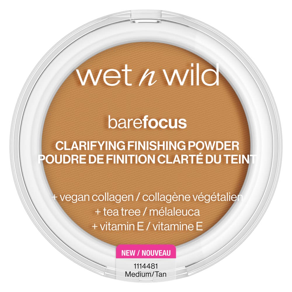 Wet N Wild® Bare Focus™ Clarifying Finishing Powder Dark Brown