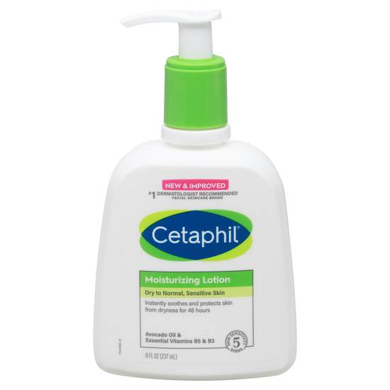 Cetaphil Avocado Oil & Essential Vitamin B5 & B3 Moisturizing Lotion