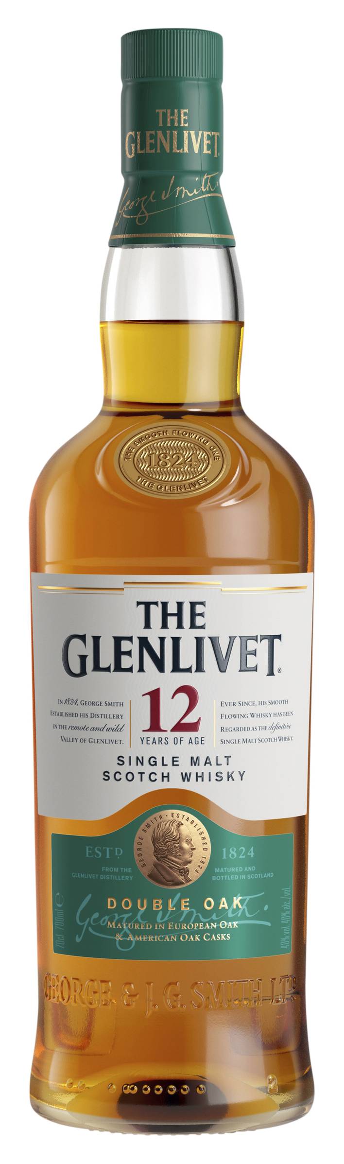 The Glenlivet 12YO Single Malt Scotch Whisky 700ml