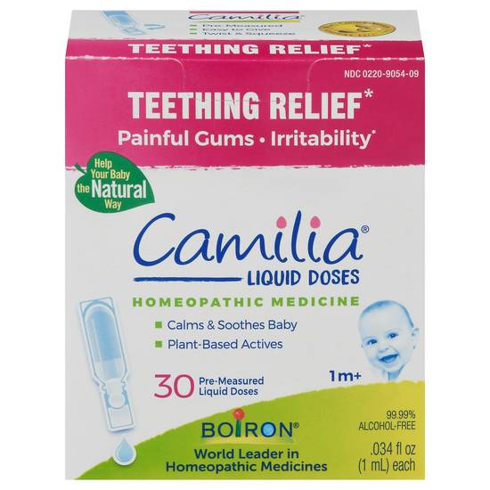 Boiron Camilia Teething Homeopathic Relief (30 ct)