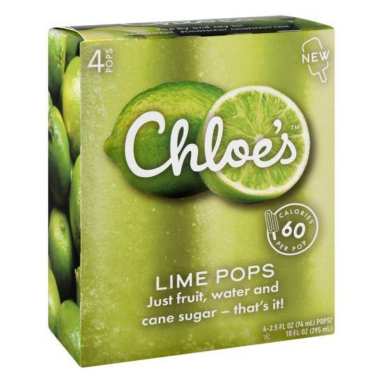 Chloe's Lime Pops