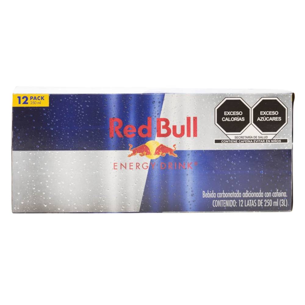 Red bull bebida energética (12 pack, 0.25 l)