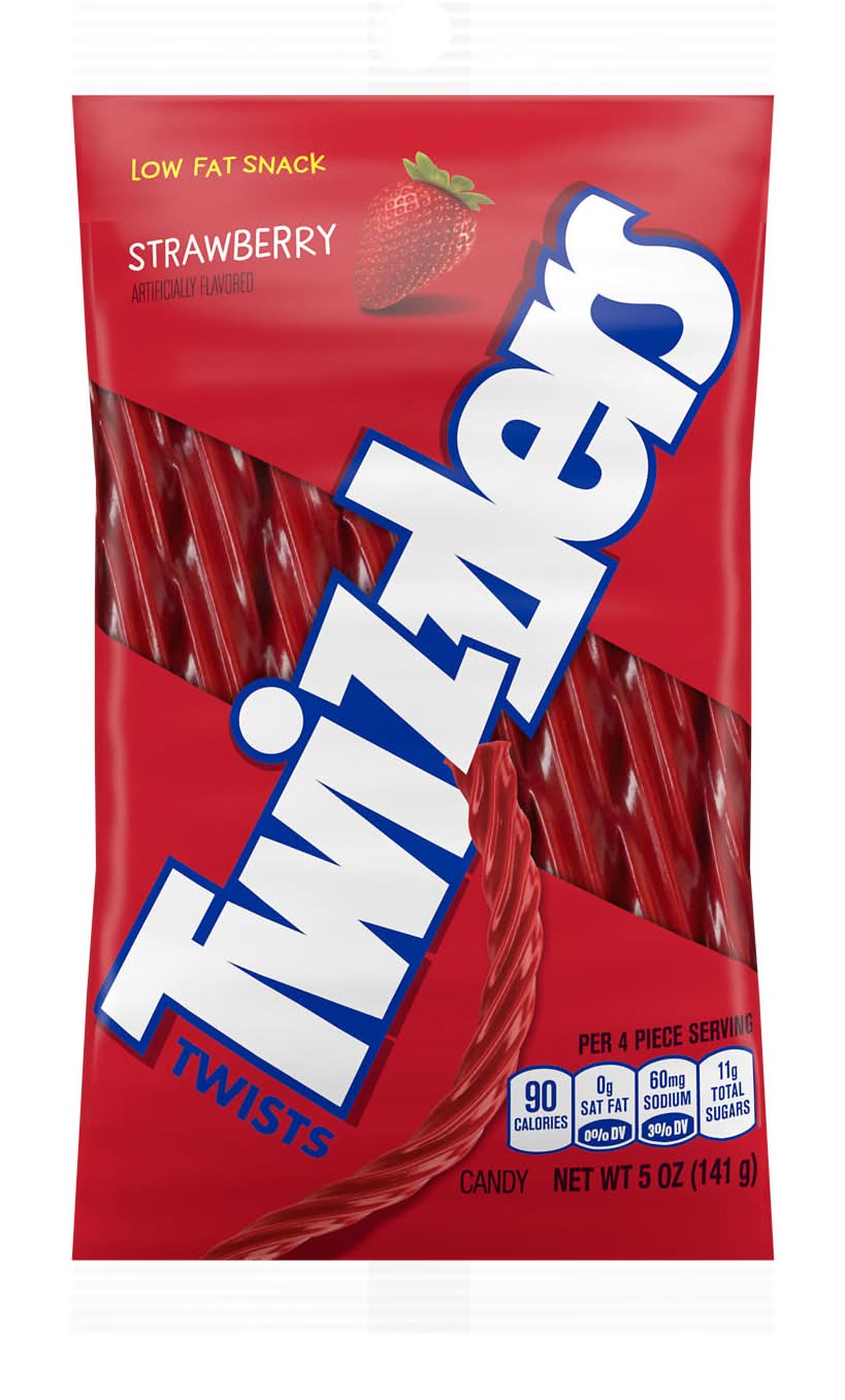 Twizzler's Low Fat Snack Candy, Strawberry (5 oz)