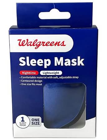 Walgreens Nighttime Lightweight Sleep Mask