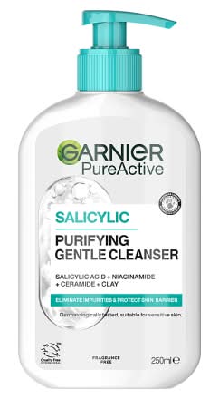 Garnier Gentle Hydrating Deep Face Cleanser Enriched With Hyaluronic Acid (250ml)