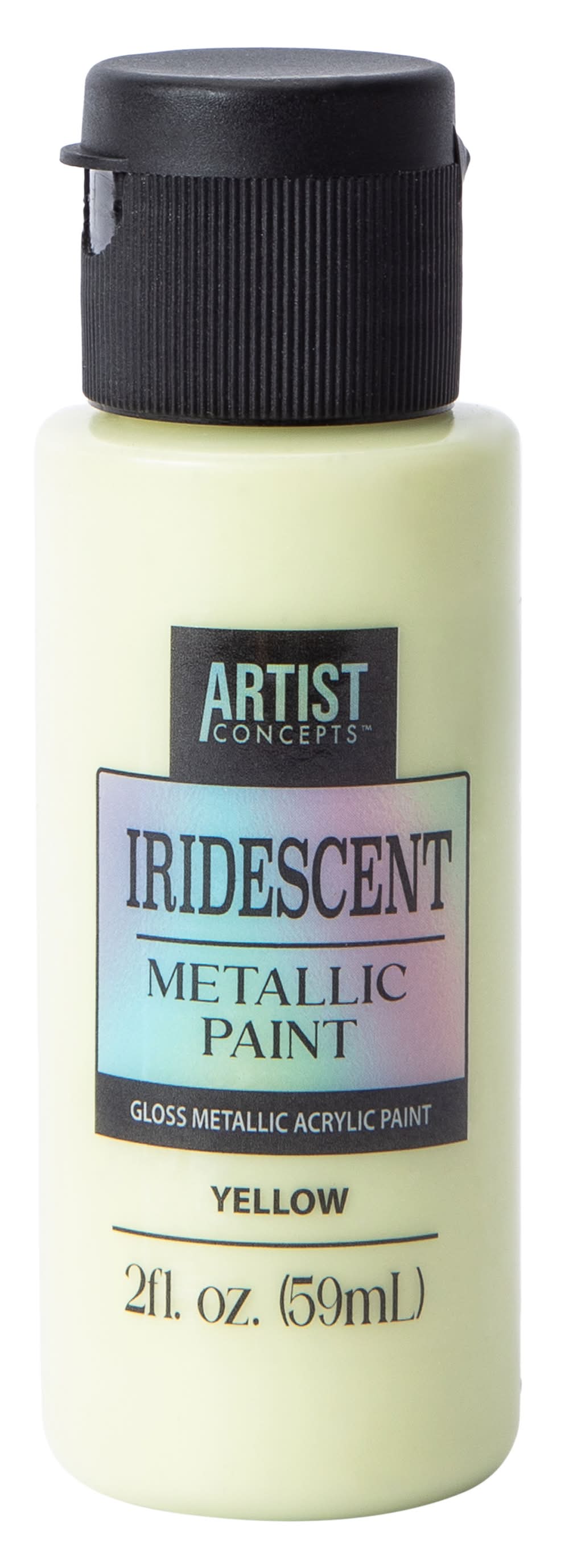 Artist Concepts™ Metallic Paint 2oz Yellow
