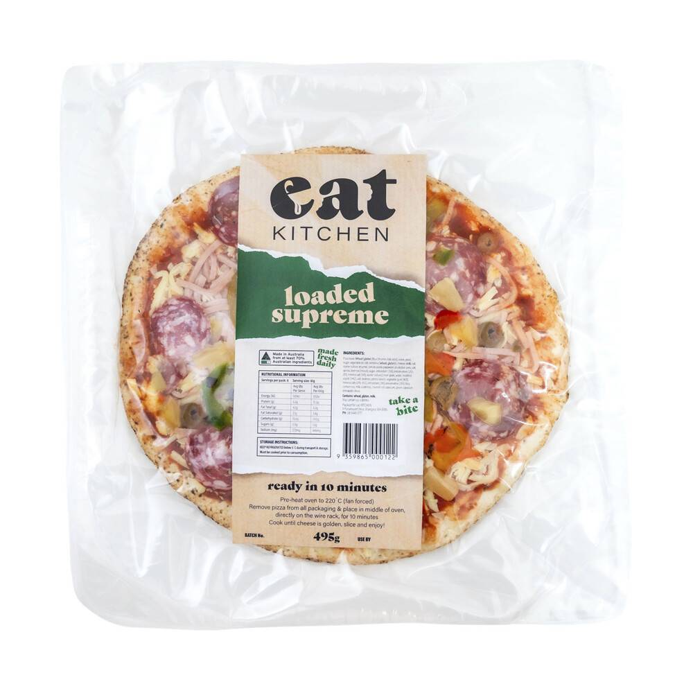 Eat Kitchen Loaded Supreme Pizza