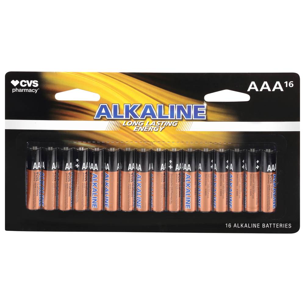 CVS Pharmacy Aaa Alkaline Batteries (16 ct)