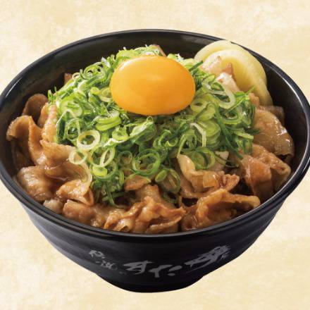 ねぎ盛りすた丼 Green Onion Stamina Rice Bowl