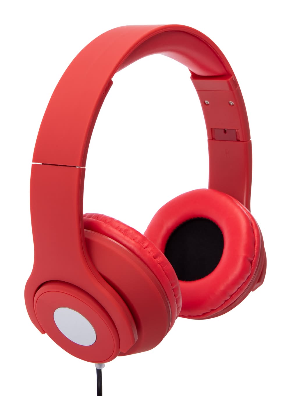 Ultramax Wired Headphones With Mic Medium Red