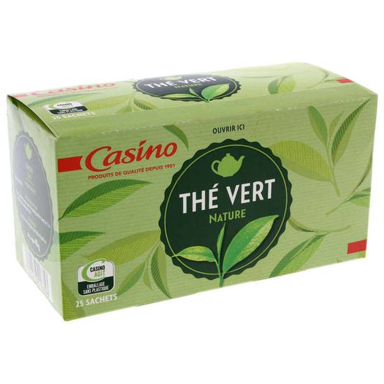 Casino thé vert 25 sachets 40 g