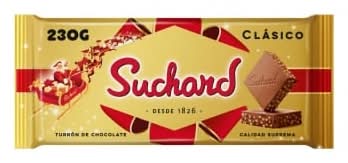 Turrón de chocolate clásico Suchard 230 g.