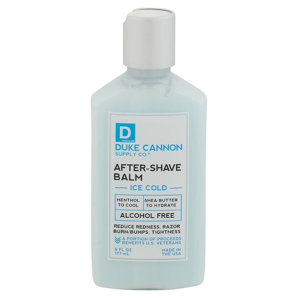 Duke Cannon After Shave Balm Ice Cold Alcohol Free