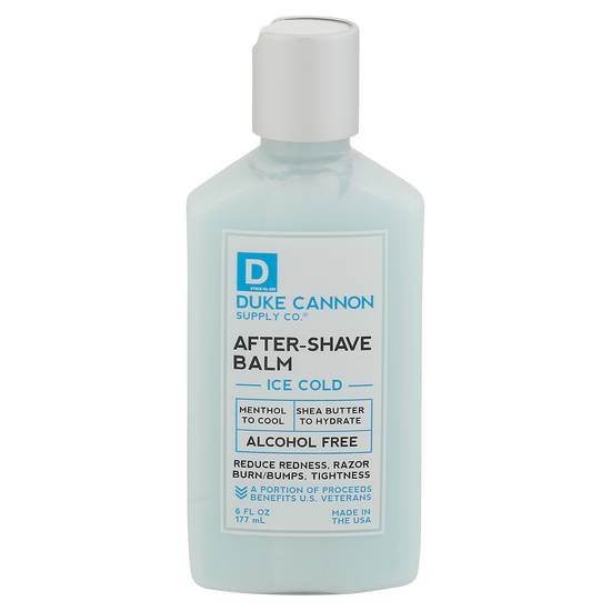Duke Cannon Supply Co. After Shave Balm Ice Cold Alcohol Free