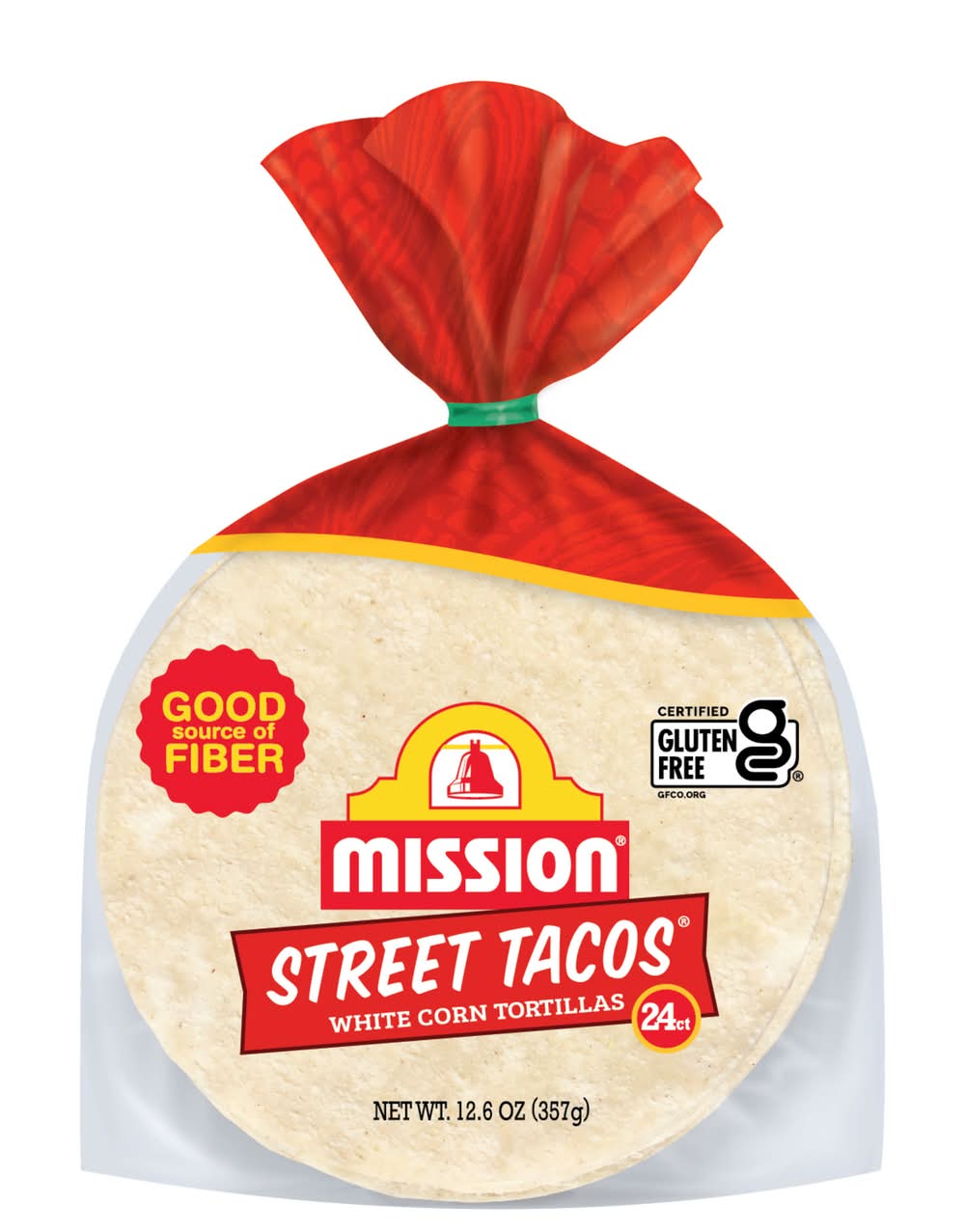 Mission Gluten Free Street Taco Corn Tortillas (12.6 oz, 24 ct)