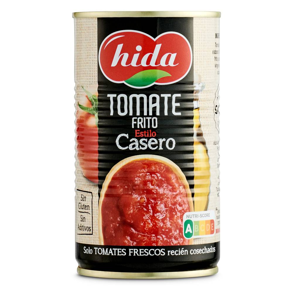 Tomate Frito Casero Con Aceite De Oliva Hida Lata 340 G