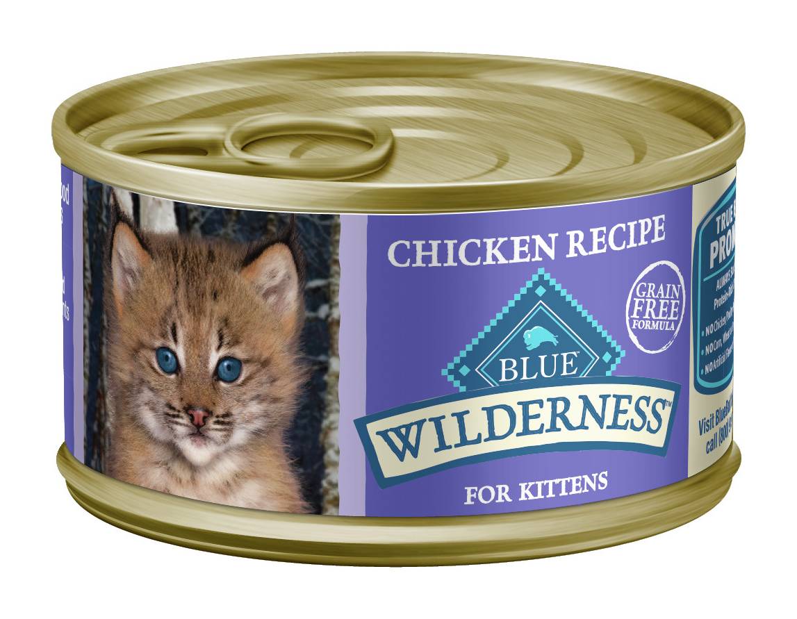 Blue Buffalo Wilderness Formula Chicken Recipe For Kittens (3 oz)