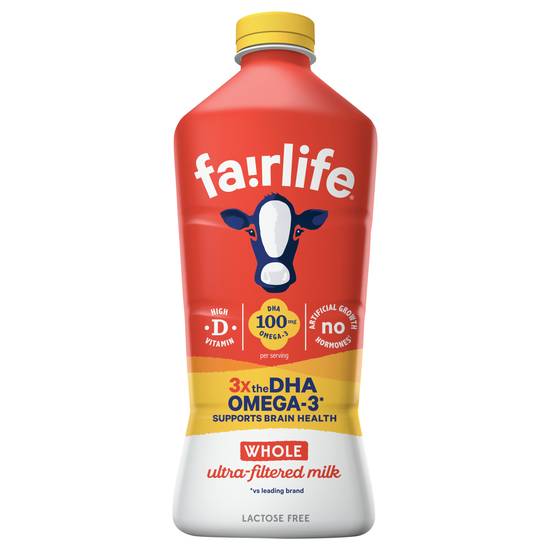 Fairlife Lactose Free Ultra Filtered Whole Milk (52 fl oz) (white)