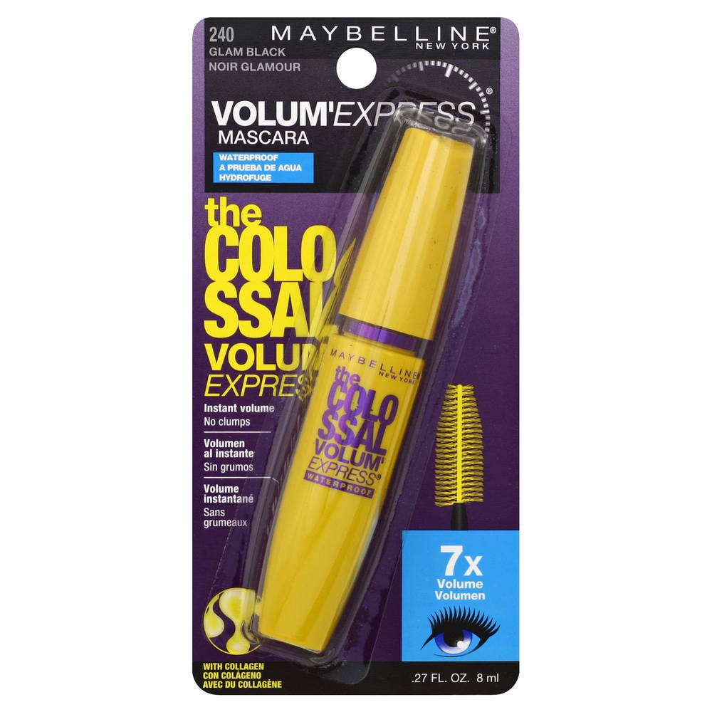 Maybelline The Colossal Mascara Glam Black 240 (0.27 fl oz)