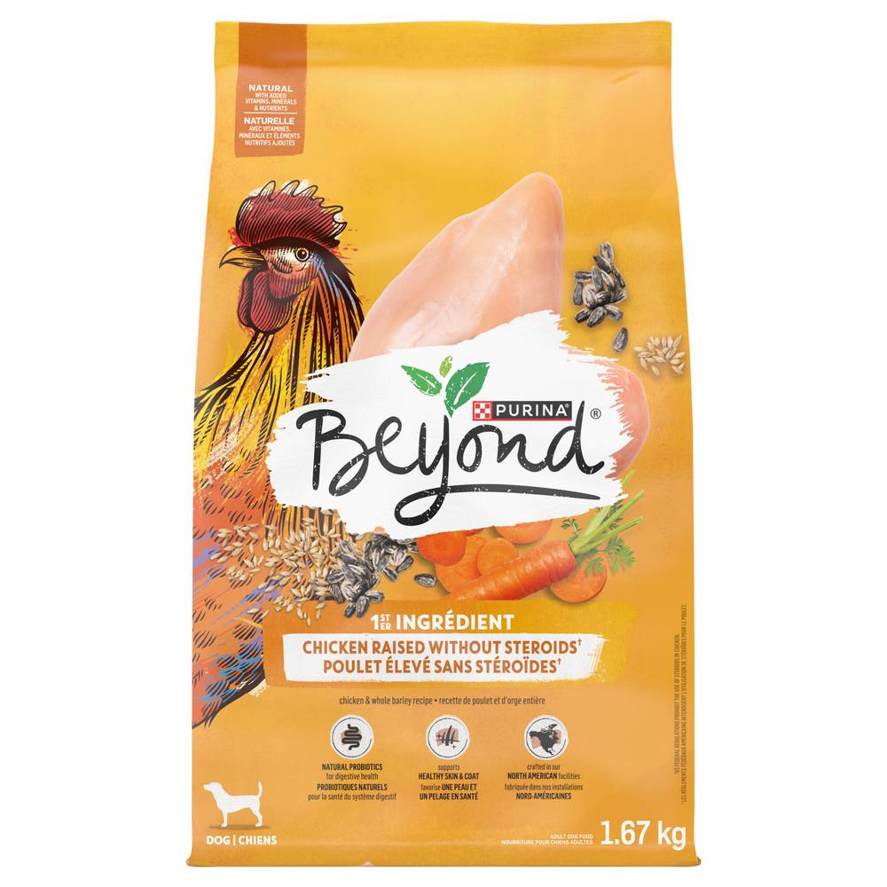 Beyond Simply 9 White Meat Chicken & Whole Barley Recipe Dry Dog Food (1.67 kg)