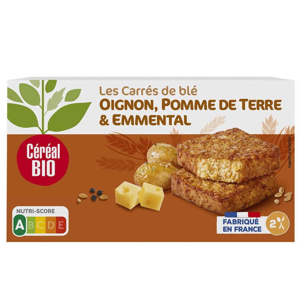 Céréal Bio - Cereal bio galette pommes de terres emmental (2pièces)