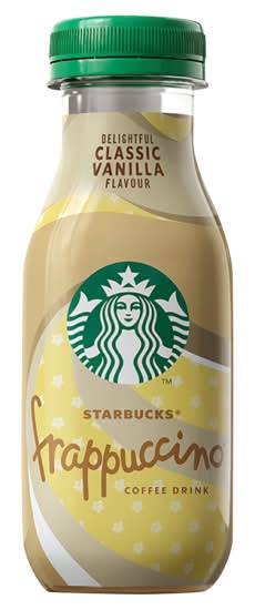 Starbucks Classic Vanilla, Frappuccino Coffee Drink (250ml)