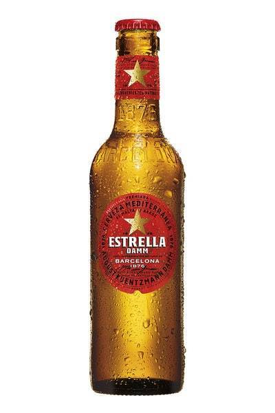 Estrella Damm Lager Beer (12x 12oz bottles)