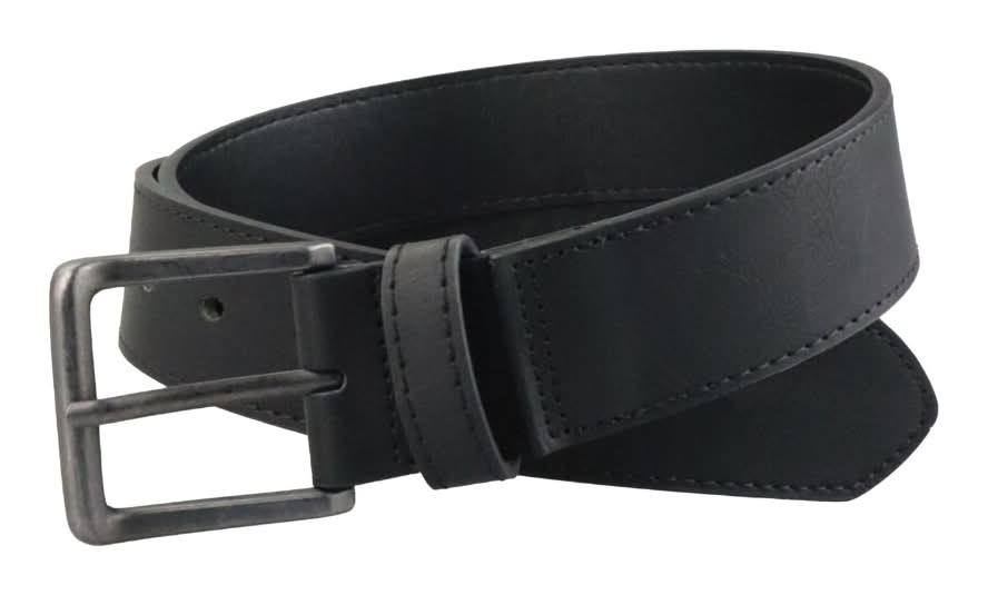 Mossy Oak Men   s Black Stretch Belt, Size 36 38