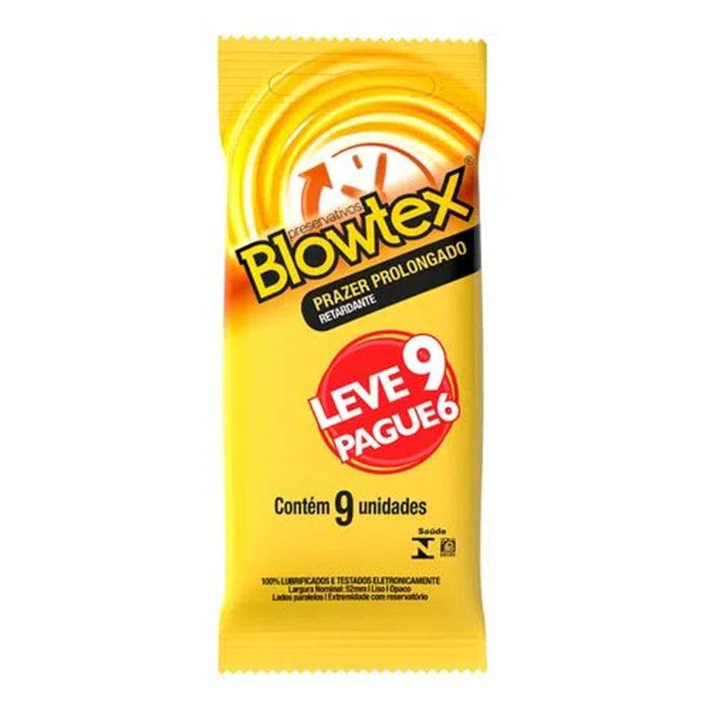 Blowtex · Preservativo efeito retardante (9 un)