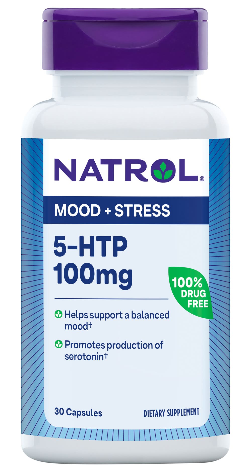 Natrol Extra Strength Mood & Stress 5-htp Capsules (1.6 oz, 30 ct)