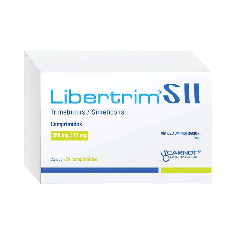 Carnot libertrim sii comprimidos 200 mg / 75 mg (24 un)
