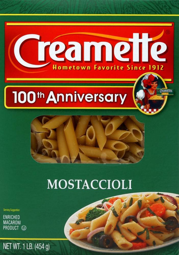 Creamette Mostaccioli Dry Pasta (1 lbs)