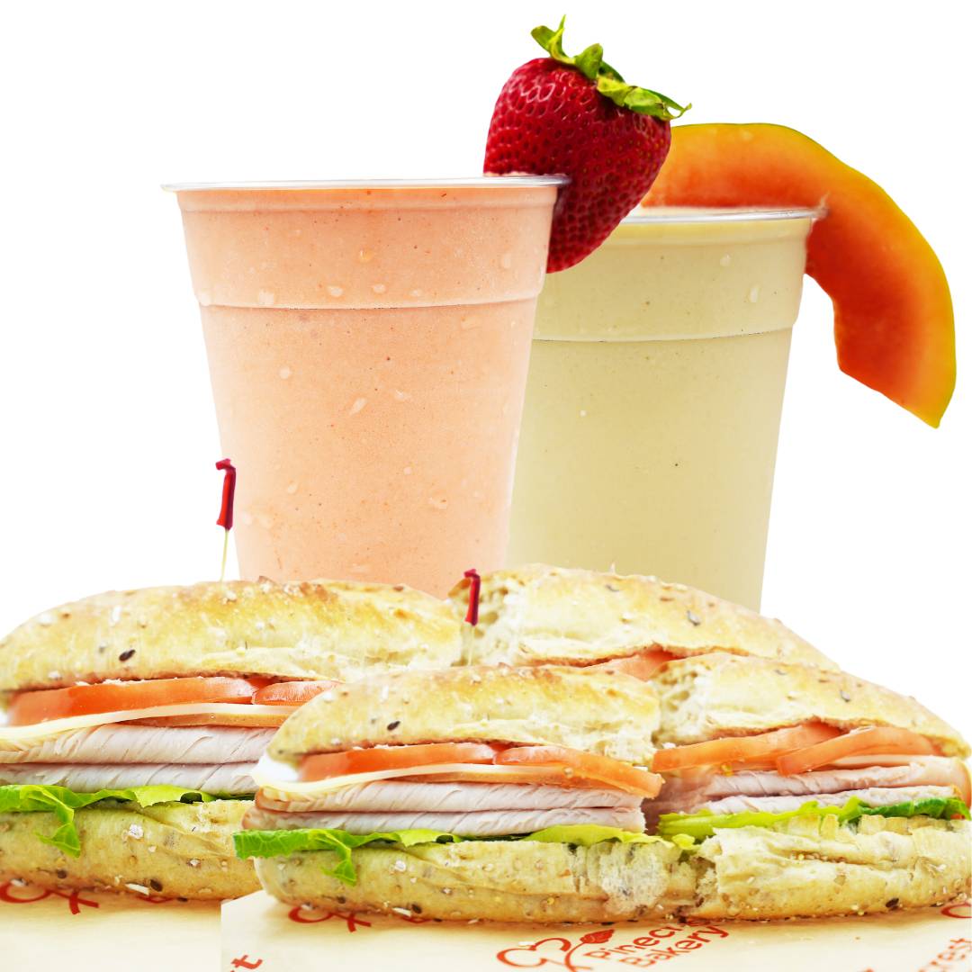 Lunch Summer Pack: Multigrain Turkey and Smoothies 2-Pack