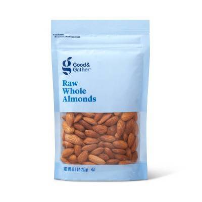 Good & Gather Raw Whole Almonds - 10.5 oz - Tm