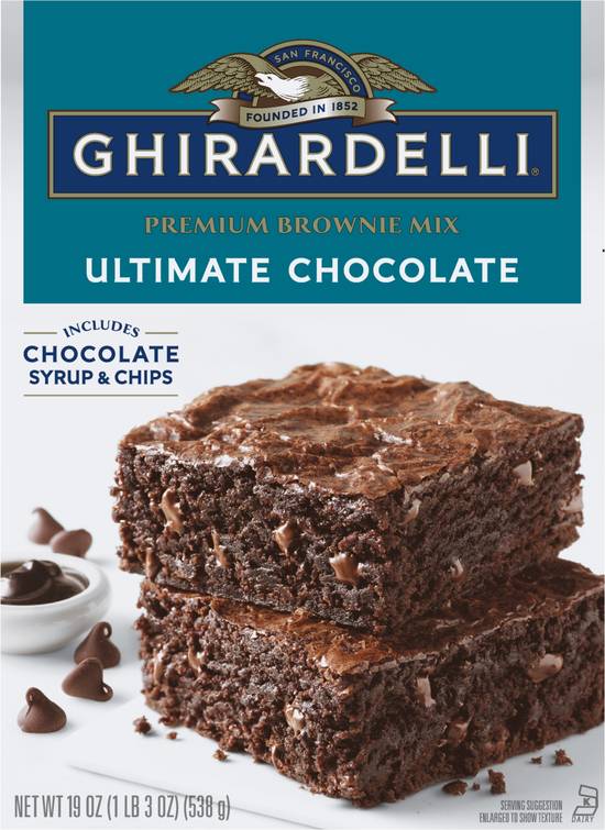 Ghirardelli Ultimate Chocolate Premium Brownie Mix