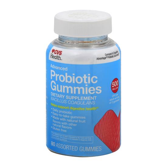 Cvs Advanced Probiotic Assorted Gummies (80 ct)