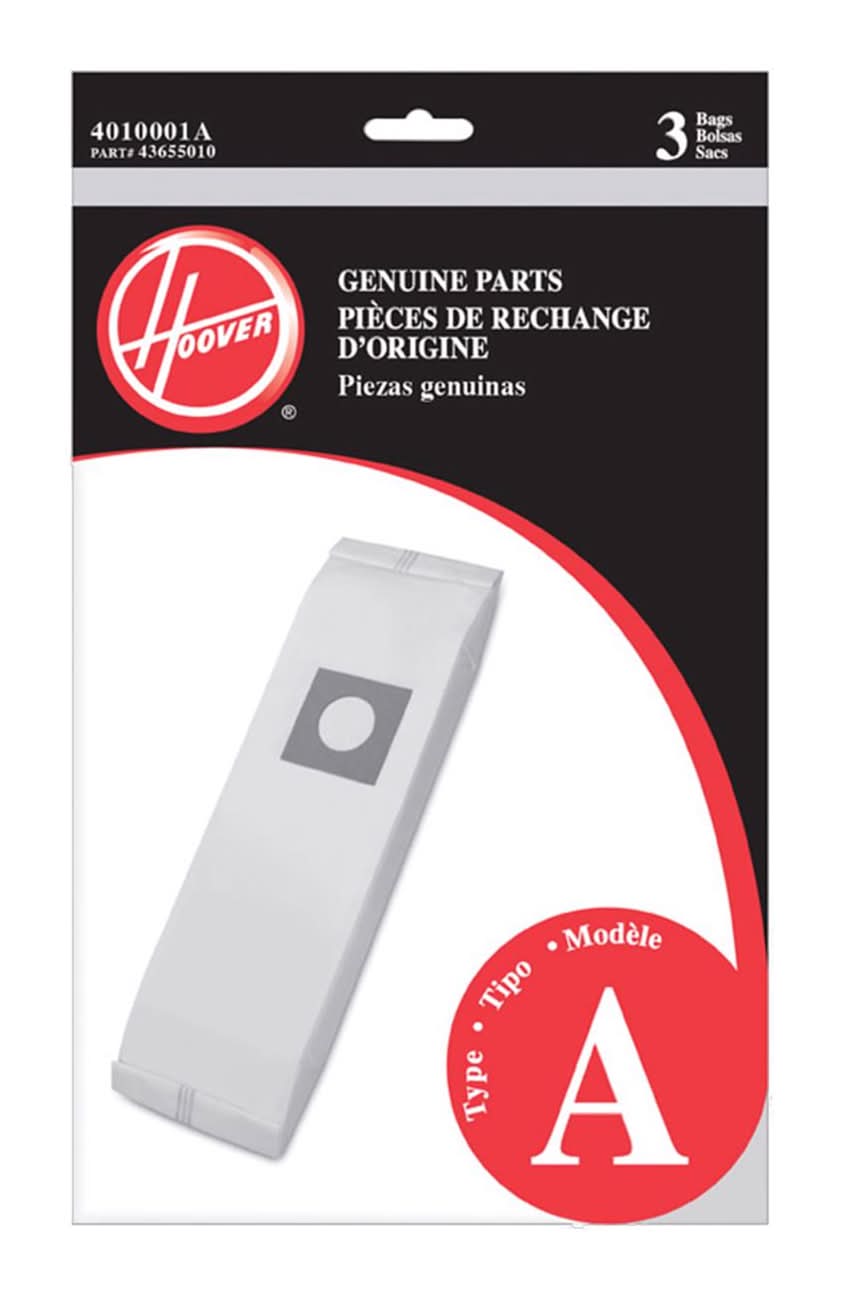 Hoover Vacuum Bag For Bag 3 Pk Type A