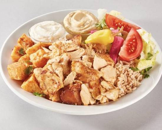 Assiette Shish Taouk (Poulet) / (Chicken) Plate
