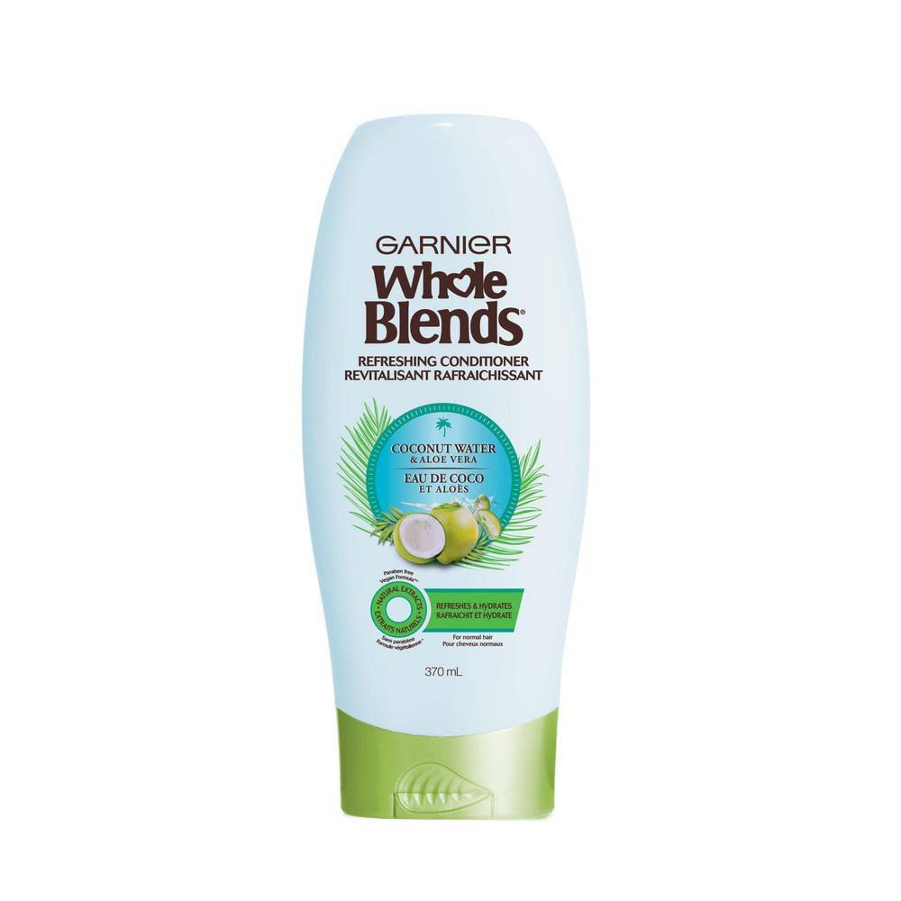 Garnier Whole Blends Coconut Water & Aloe Vera Conditioner (370 ml)