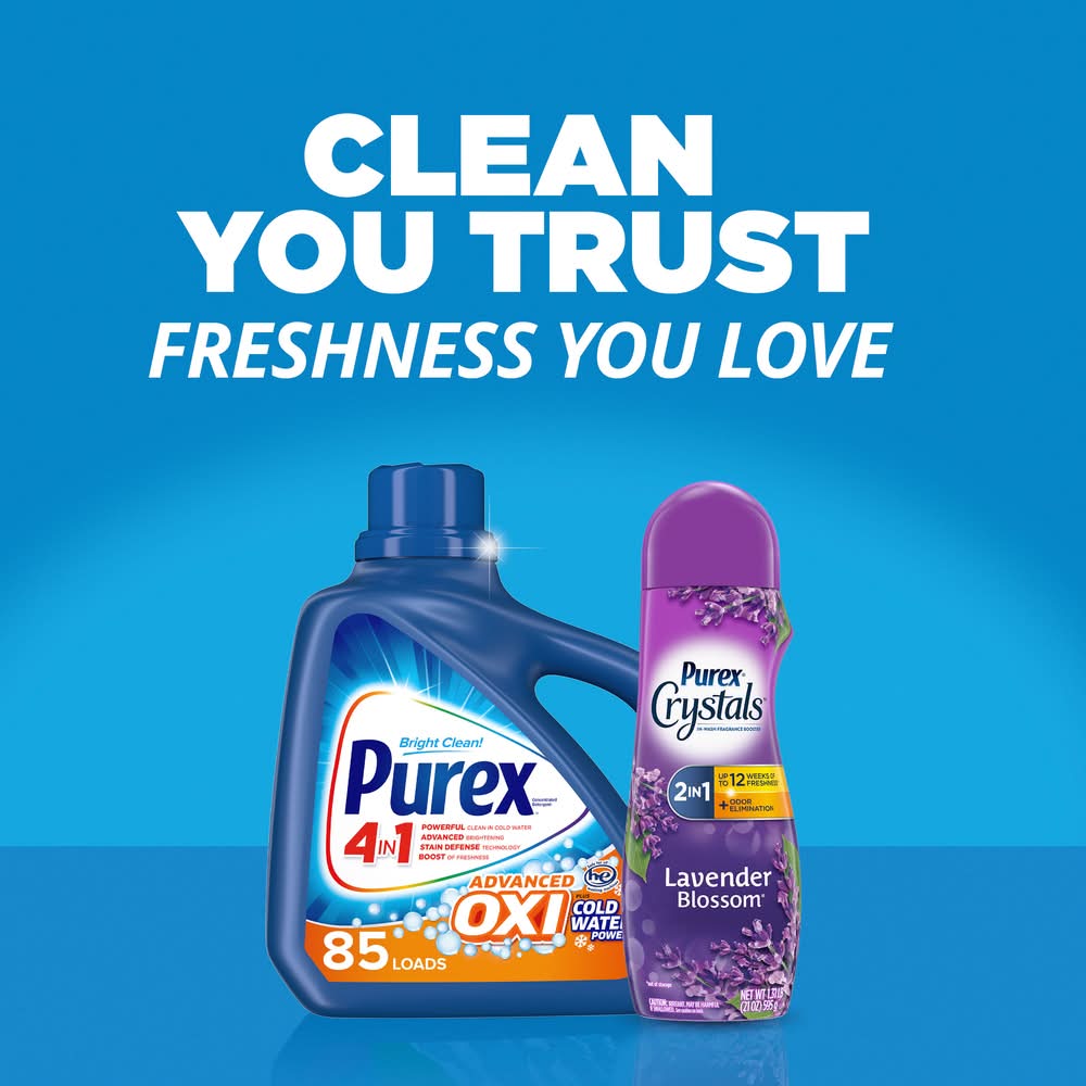 Purex Drift Lift Action Fresh Morning Burst Concentrated Detergent (128 fl oz)
