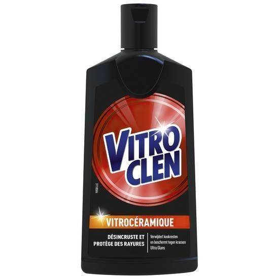 Vitroclen nettoyant crème plaques vitrocéramiques (200 ml)