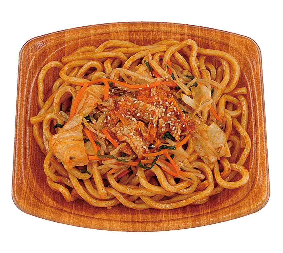 ◎旨辛！豚キムチ焼うどん