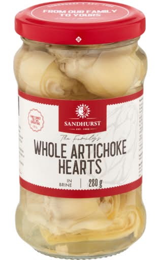 Sandhurst Artichoke Hearts in Brine (280g)