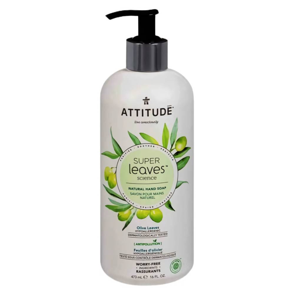 Attitude Natural Hand Soap Olive Leaves (473 ml)