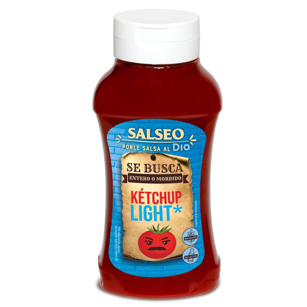 Ketchup Light Salseo De Dia Bote 540 G