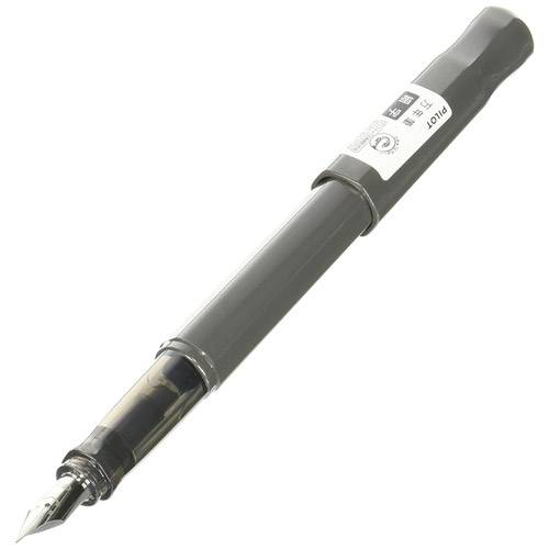 Pilot · Pluma fuente fina kakuno, gris